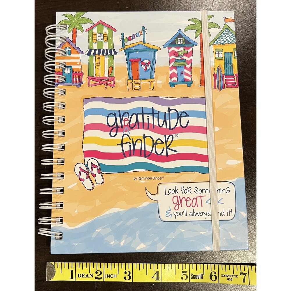 Greatitude Finder Gratitude Journal by Reminder Binder - Denise Albright - Beach